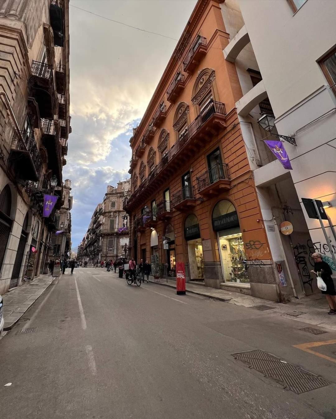 Casa Del Vicolo Apartament Palermo Eksteriør billede